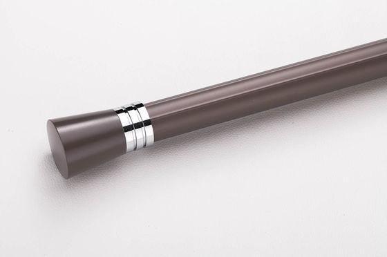 Καλή τιμή. aluminum material extra thick strong bearing curtain rod for heavy curtains with aluminum finals Διαδικτυακά