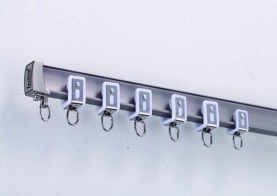 Καλή τιμή. Κυρτή διαδρομή κουρτινών 6.7m Bendable για τις βαριές κουρτίνες εύκολες να εγκαταστήσουν Διαδικτυακά
