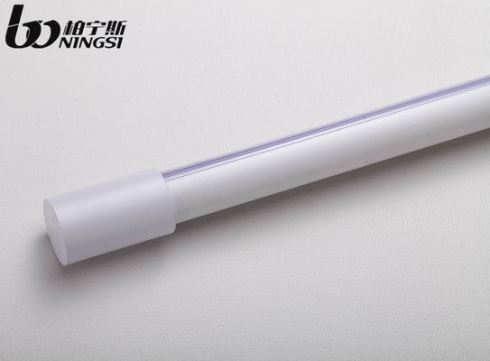 Καλή τιμή. Nordic Curtain Rod Simple White Black Silent Aluminum Alloy Roman Rod Single and Double Rod Custom Curtain Track Διαδικτυακά