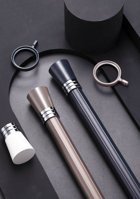Καλή τιμή. High quality Round shape Roman curtain track sliding curtain track thickened curtain rod Διαδικτυακά